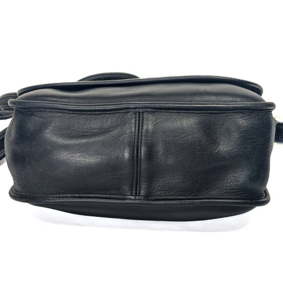 COACH Handmade Vintage Patricia‘s Legacy Bag Black Leather - Picture 7 of 15